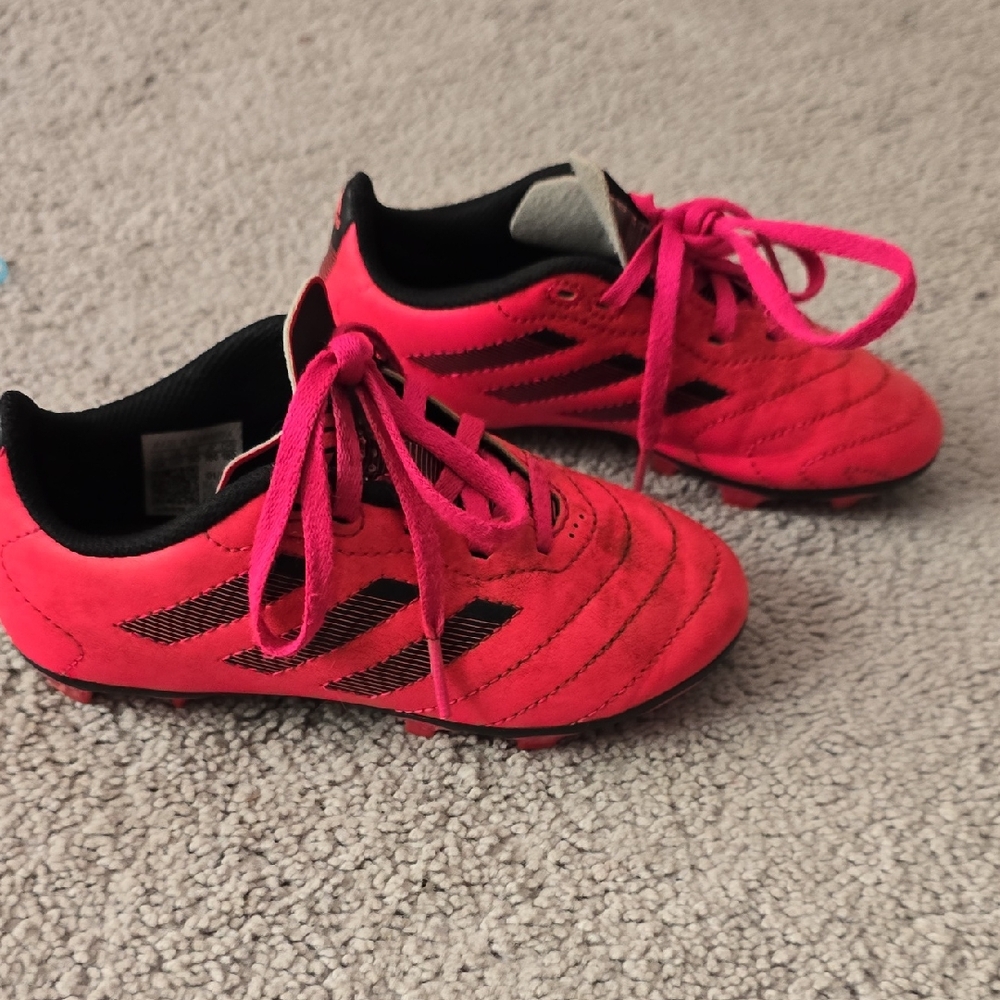 Adidas Kids Bright Pink Sneakers